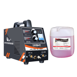 不锈钢焊道处理机毛刷自动供液黑斑氩弧焊缝清洗机酸洗电解抛光机