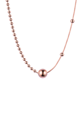 饰悟银饰圆珠项链轻奢小众