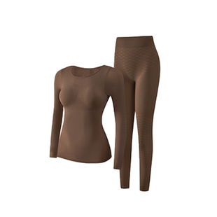 起司森林保暖内衣套装女2025新款塑身秋衣秋裤女款加绒加厚发热
