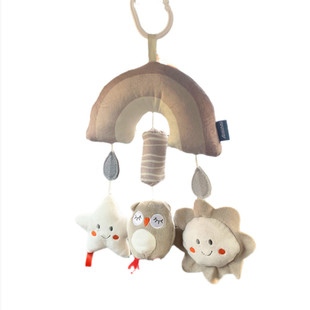 北欧风铃婴儿推车挂件摇铃新生儿床铃悬挂式宝宝车载安抚玩具益智