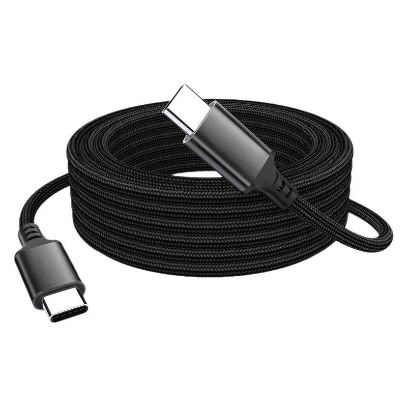 魅成双type-c100W60W双向快充加长数据线3米5米8米适用苹果1516VIVO小米OPPO三星华为手机平板笔记本充电线