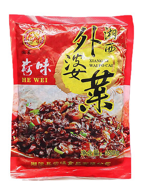 荷味250g香辣包邮湘西外婆菜