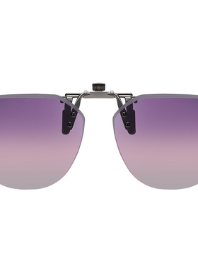 c大shu儿童近视眼镜夹片式墨镜