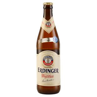 艾丁格啤酒小麦精酿白啤黑啤500ml瓶装德国进口整箱临期ERDINGER