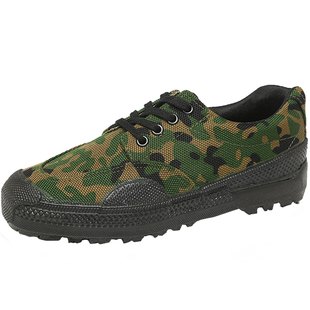 防刺穿解放胶鞋低帮男女民工地春秋劳保耐磨轻便安全防钉帆布鞋