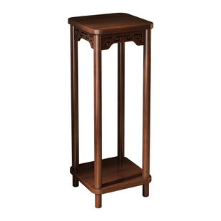 中式花架子客厅落地式置物架阳台多层实木花台室内盆景植物摆放架