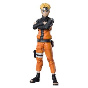 万代SHF火影忍者疾风传 漩涡鸣人 卡卡西 宇智波佐助可动手办模型