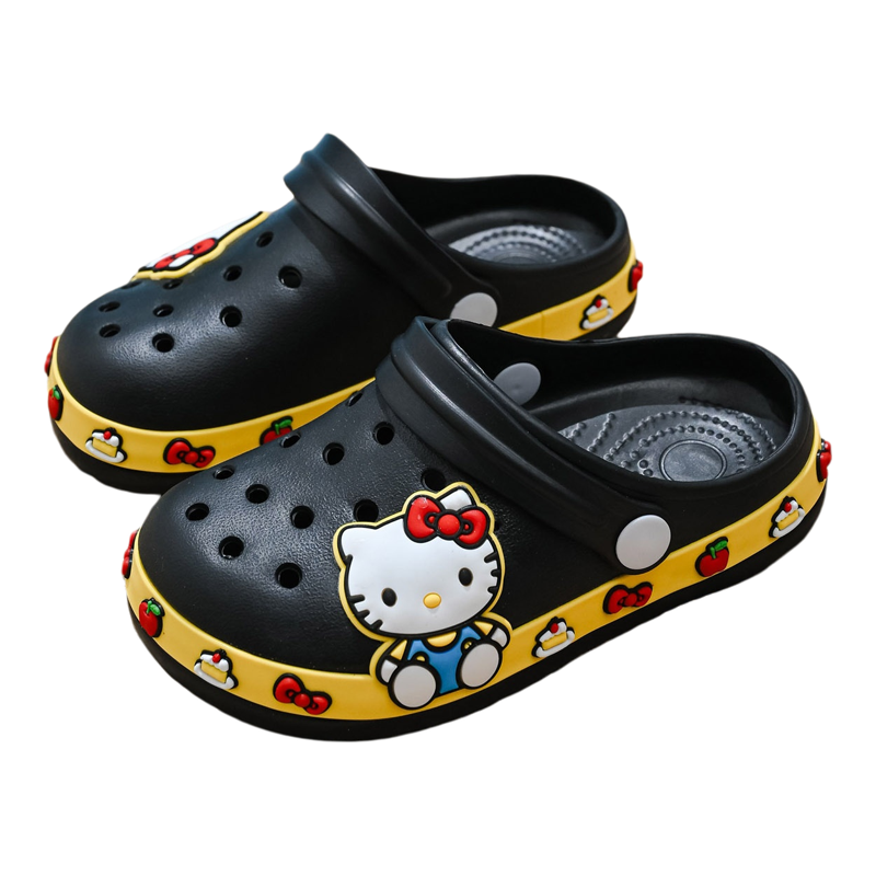 hellokitty童鞋女童洞洞鞋夏季