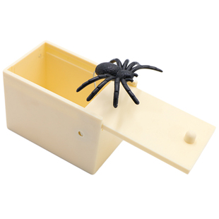 整蛊道具抖音同款吓一跳整人恶搞小虫盒子蜘蛛盒吓人恐怖小木盒