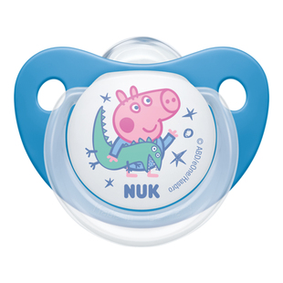 NUK新生儿宝宝安抚奶嘴超柔透气防龅牙防胀气哄睡扁头0-6-18-36