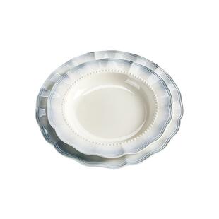 釉下彩盘子菜盘家用2026新款陶瓷深盘高级感轻奢餐具法式碟子餐盘