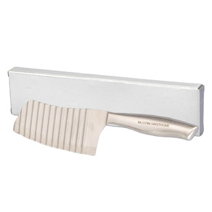 摩登主妇切土豆波浪刀304不锈钢狼牙刀波纹刀具菜刀薯条切菜神器