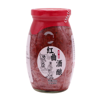 红曲酒酿醪糟甜米酒哺乳月子酒糟红酒酿核桃圆子羹酒店饭店宴会用