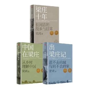 梁庄三部曲 梁庄十年+出梁庄记+中国在梁庄 梁鸿著 梁鸿非虚构经典15周年巨献 中国好书 中华优秀出版物文学奖文津图书奖 中信出版