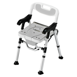洗澡椅子老人沐浴椅可折叠浴室专用洗澡凳防滑马桶坐便椅安全扶手