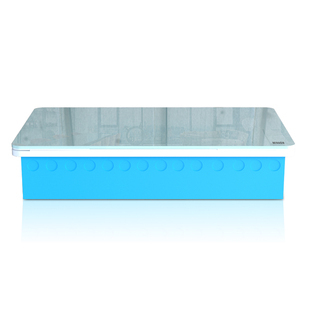 蒙斯朗钢化玻璃配电箱暗装强电箱家用配套电源控制箱室内22回路