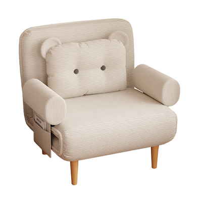 熊抱抱沙发床2026新款单人小户型两用多功能可拆洗可长期睡折叠床