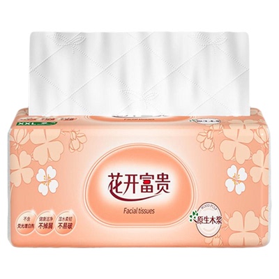 佰乐柔408张六层大号抽纸
