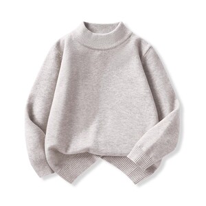 马卡乐儿童毛衣2025新款男女大童中大童毛衣秋冬保暖打底针织衫