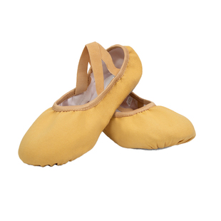 舞苑王军儿童舞蹈鞋女中国古典舞透气帆布免系带软底芭蕾练功成人