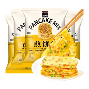 【包邮】展艺艺焙煎饼粉100g*5鸡蛋饼煎饼果子蔬菜煎饼预拌粉家用