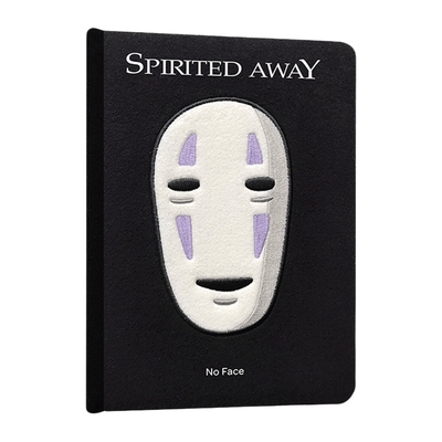 精装 英文原版 Spirited Away No Face Plush Journal 千与千寻 无脸毛绒日记 毛绒封面 电影周边 礼品书 英文版 进口英语书籍