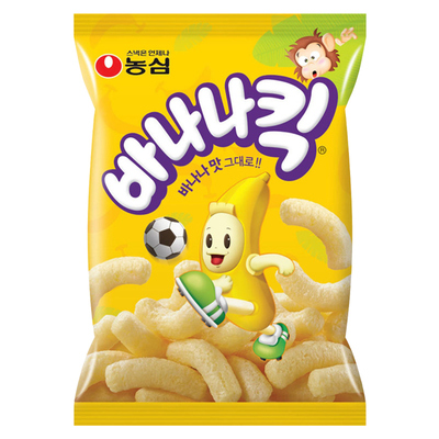 韩国进口农心香蕉脆果