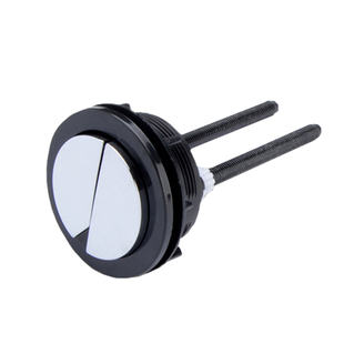 马桶冲水按钮马桶水箱圆形连体抽水按压阀坐便蹲便器按键式开关阀