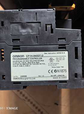 议价 Plc Cp1h-X40dt-D Disassembled; The Casing Is Damad适用