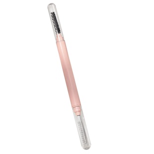 双头钢针睫毛梳螺旋眉刷两用钢梳扫睫毛专业野生眉刷子便携带盖