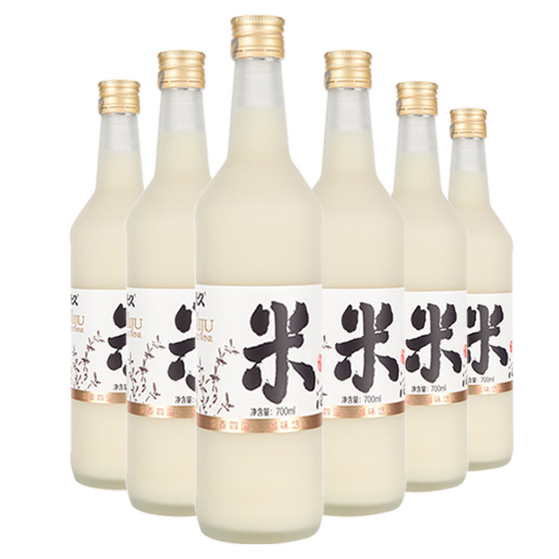 桂花糯米酒女士低度700ml整箱