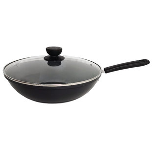 爱仕达炒锅圆底不粘锅家用燃气灶明火专用炒菜锅老式锅具CL32U2Q