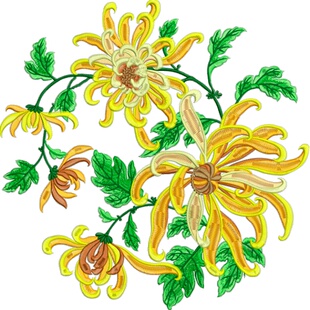 2021汉服来料加工设计素材电脑刺绣花机制版打版带EMB格式源文件