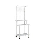 阳台可移动花架 带轮多层落地式室内户外阶梯置物架铁艺花盆架子