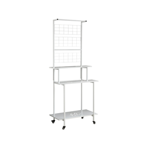 阳台可移动花架 带轮多层落地式室内户外阶梯置物架铁艺花盆架子