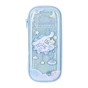 广博三丽鸥笔袋大合辑大容量流沙笔袋高颜值ins风初中生高中小学生笔袋男孩文具盒女孩款铅笔盒男孩文具袋