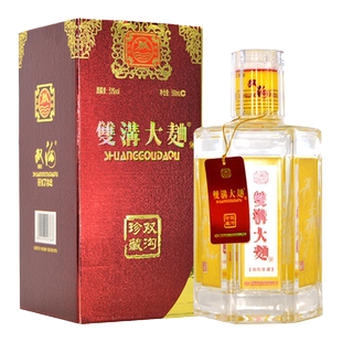 双沟珍藏大曲酒53度浓香型白酒整箱拍6瓶礼盒装纯粮食老酒