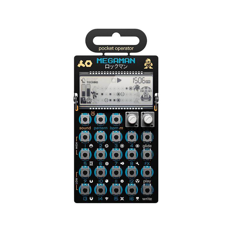 PO-128 Mega Man 联名款 teenage engineering 便携合成器