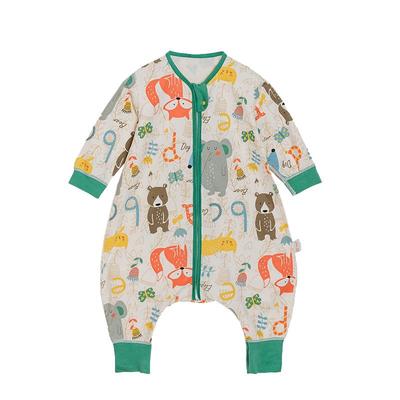 呼西贝睡袋亲肤棉四季通用无骨