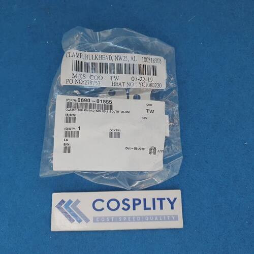 AMAT 069001555 CLAMP BULKHEAD NW 25 6 BOLTS ALUM