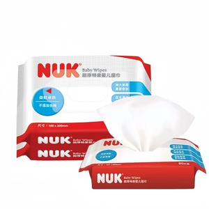 德国NUK湿巾新生儿手口加大加厚