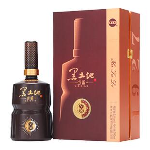 黑土地白酒浓香型高度酒52度500ML×4整箱装高端品质岁鉴V30