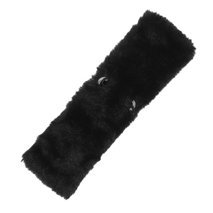 汽车安全带护肩套创意diy玩偶车载保险带可爱女生冬季毛绒保护套