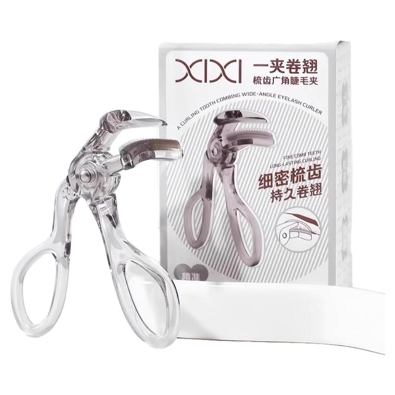 带齿梳子睫毛夹自然卷翘持久定型