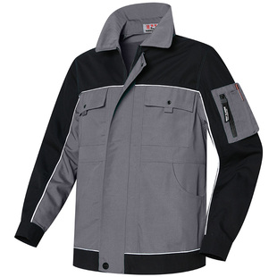工作服套装男耐磨长袖春秋车间工厂工地上衣汽修工程装劳保服