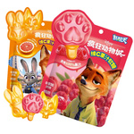 新期天树莓味血橙味维C果汁水果软糖疯狂动物城儿童健康网红零食