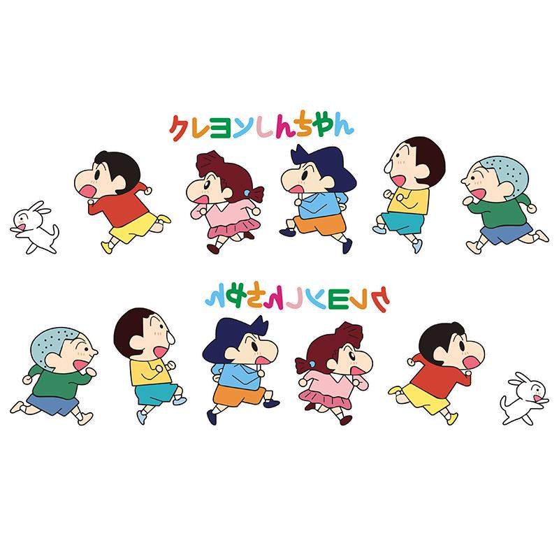 蜡笔小新卡通趣味车贴
