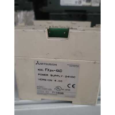 【请询价】三菱模拟量输入模块FX2N4AD拆机功能好
