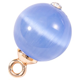 时尚新中式旗袍猫眼石纽扣高端精致国风彩色玉石复古盘扣小扣子