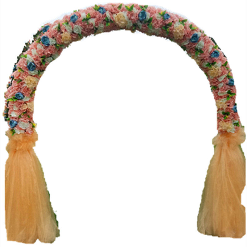 婚庆结婚拱门绢花花门